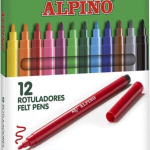 Alpino 12 rotuladores punta fina