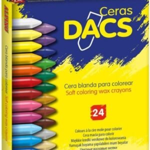 Ceras Blandas Dacs Alpino 24 colores