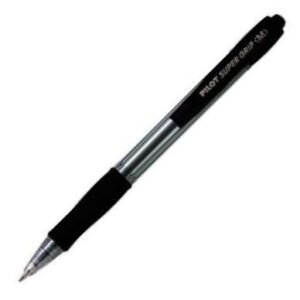 Bolígrafo Pilot Supergrip Negro