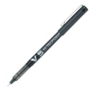 Bolígrafo Pilot V5 Punta 0,5mm Negro