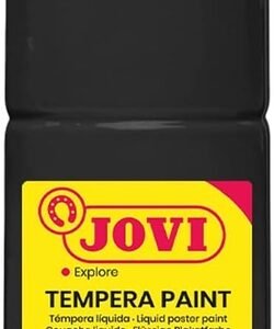 Bote Témpera Líquida Jovi 500gr Negro