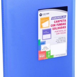 Carpeta 20 fundas Tapa flexible